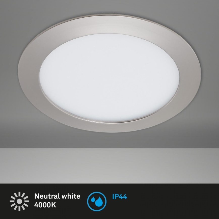 Briloner 7286-012 - Foco de encastrar LED para casa de banho  LED/12W/230V IP44