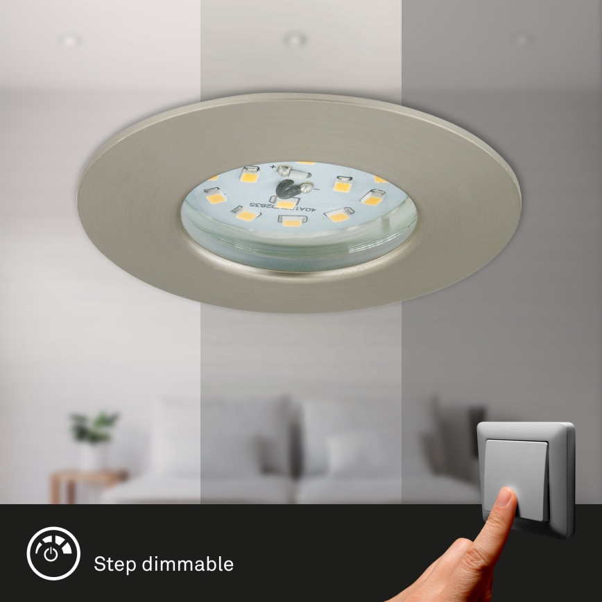 Briloner 7295-012- Iluminação de casa de banho LED com regulação ATTACH LED/6,5W/230V IP44