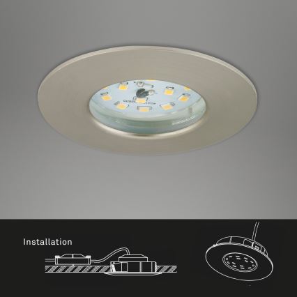 Briloner 7295-012- Iluminação de casa de banho LED com regulação ATTACH LED/6,5W/230V IP44