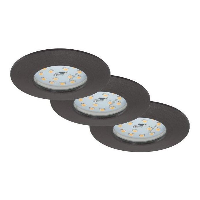 Briloner 7295-031 - CONJUNTO 3x Foco de encastrar de casa de banho LED com regulação ATTACH LED/6,5W/230V IP44