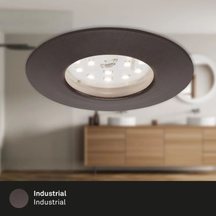 Briloner 7295-031 - CONJUNTO 3x Foco de encastrar de casa de banho LED com regulação ATTACH LED/6,5W/230V IP44