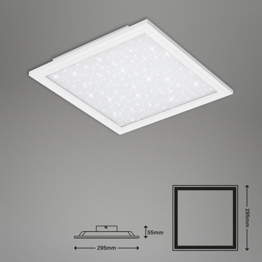Briloner 7301-016 - Iluminação de teto LED com regulação STARRY SKY LED/18W/230V 3000-6000K + controlo remoto