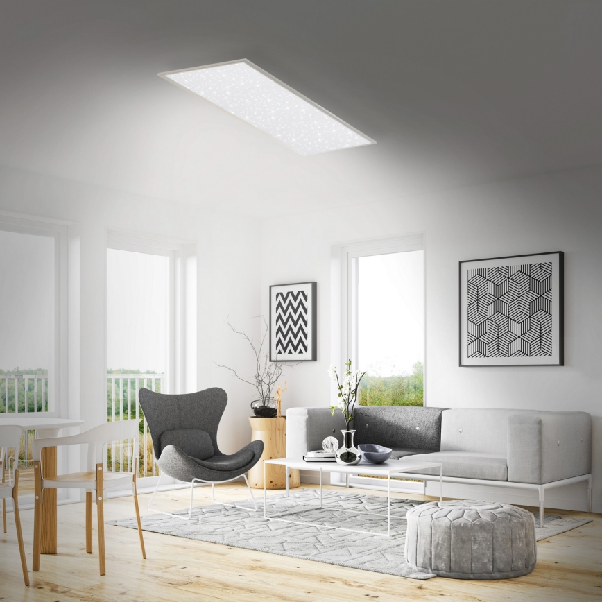 Briloner 7308-016 - Iluminação de teto LED com regulação STARRY SKY LED/24W/230V 3000-6000K + controlo remoto