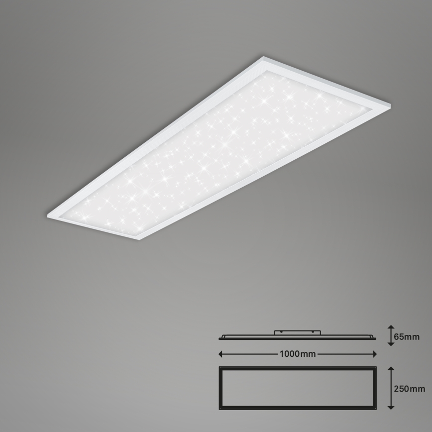 Briloner 7308-016 - Iluminação de teto LED com regulação STARRY SKY LED/24W/230V 3000-6000K + controlo remoto