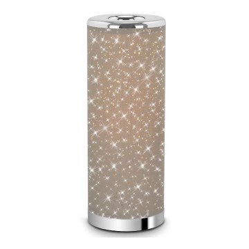 Briloner 7334-011 - Candeeiro de mesa LED STARRY SKY 1xGU10/5W/230V castanho