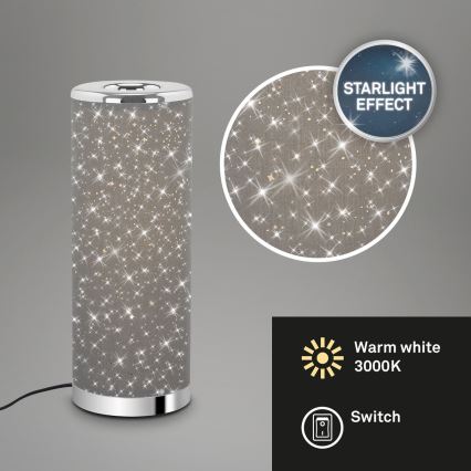 Briloner 7334-014 - Candeeiro de mesa LED STARRY SKY 1xGU10/5W/230V 3000K