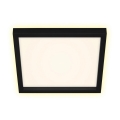 Briloner 7362-015 - Iluminação de teto LED CADRE LED/18W/230V 29,6x29,6 cm preta