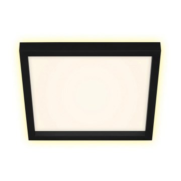 Briloner 7362-015 - Iluminação de teto LED CADRE LED/18W/230V 29,6x29,6 cm preta