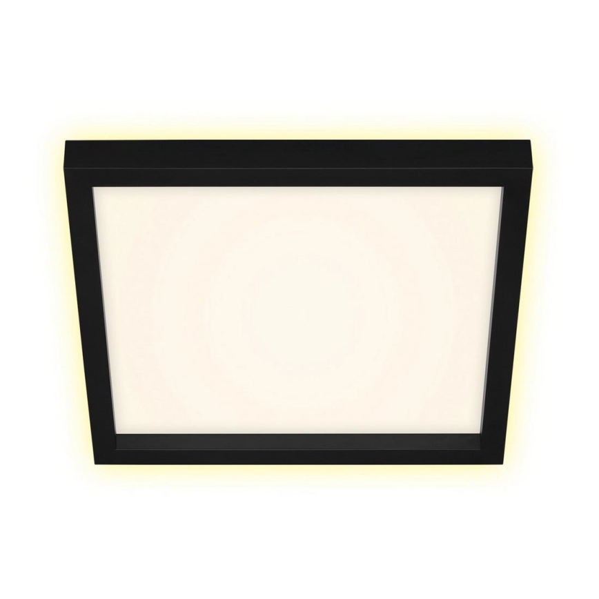 Briloner 7362-015 - Iluminação de teto LED CADRE LED/18W/230V 29,6x29,6 cm preta