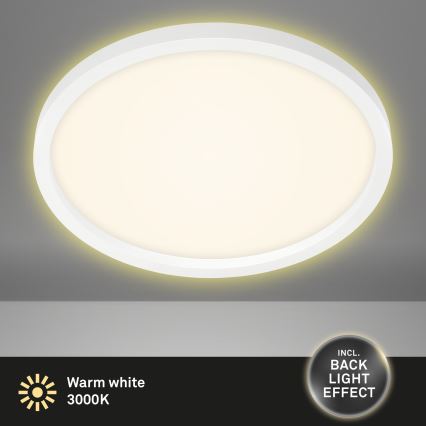 Briloner 7363-016 - Iluminação de teto LED CADRE LED/22W/230V d. 42,5 cm branca