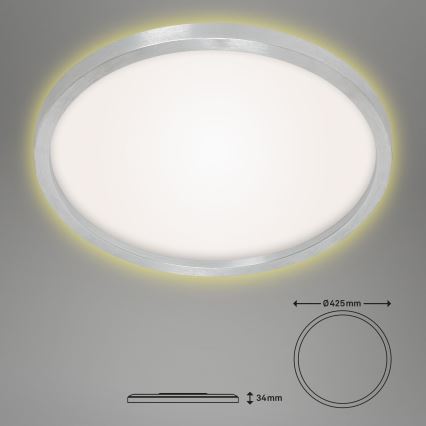 Briloner 7363-019 - Iluminação de teto LED CADRE LED/22W/230V d. 42,5 cm