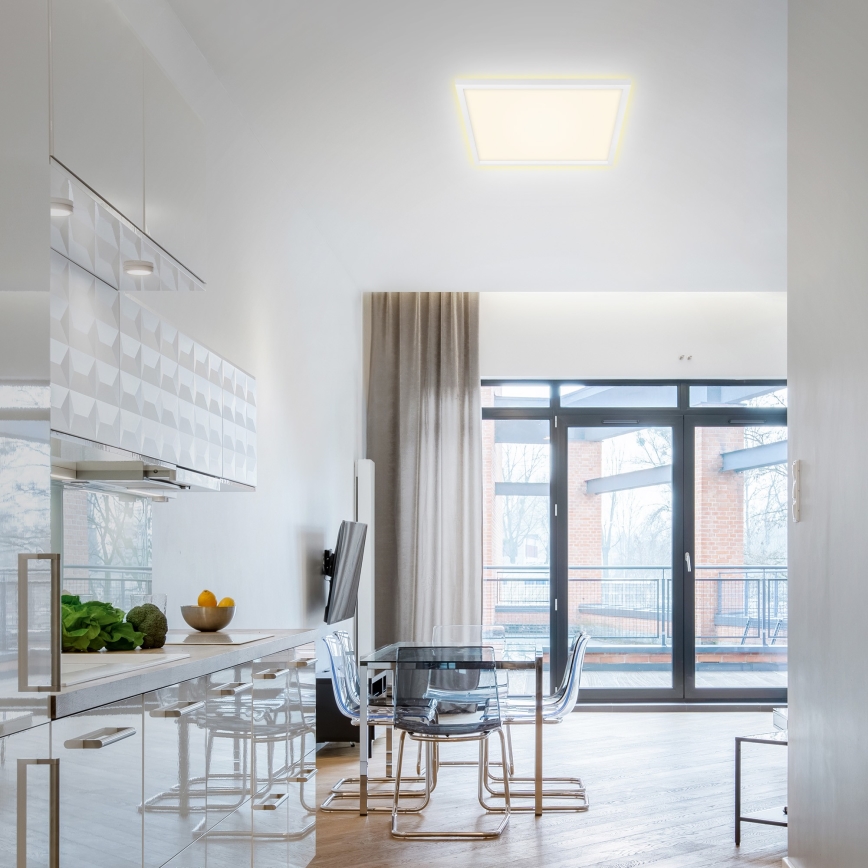 Briloner 7364-016 - Iluminação de teto LED CADRE LED/22W/230V 42,2x42,2 cm branca