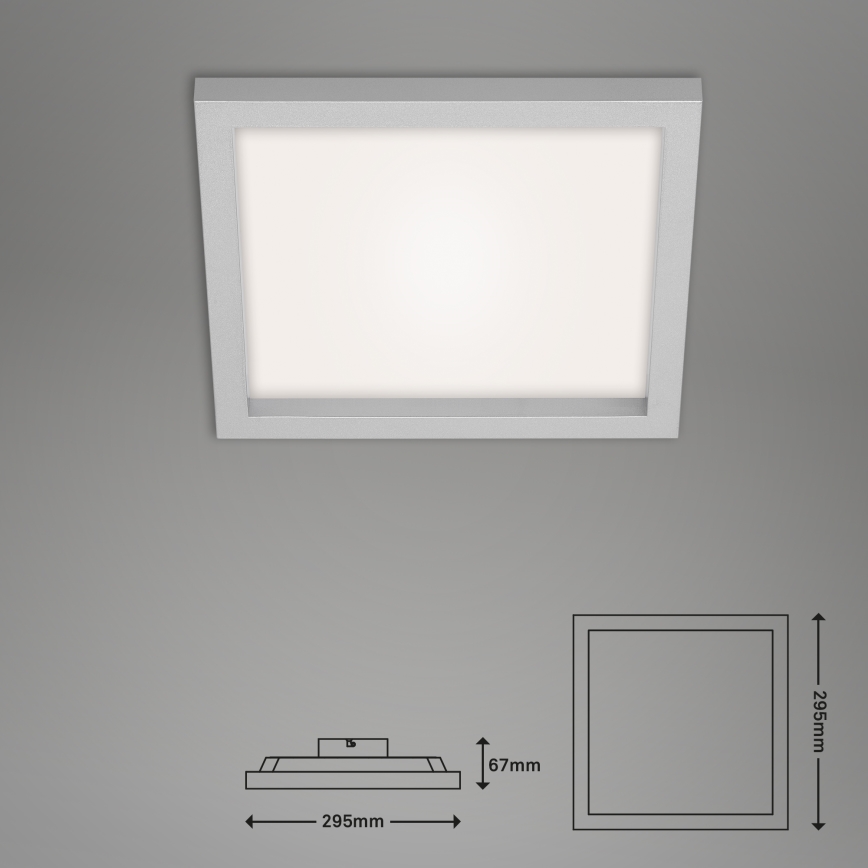 Briloner 7370-014 - Iluminação de teto LED com regulação LED/18W/230V 3000-6500K + controlo remoto