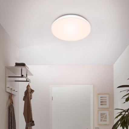 Briloner 7377-016 - Iluminação de teto LED com regulação LED/12W/230V 3000-6500K + comando