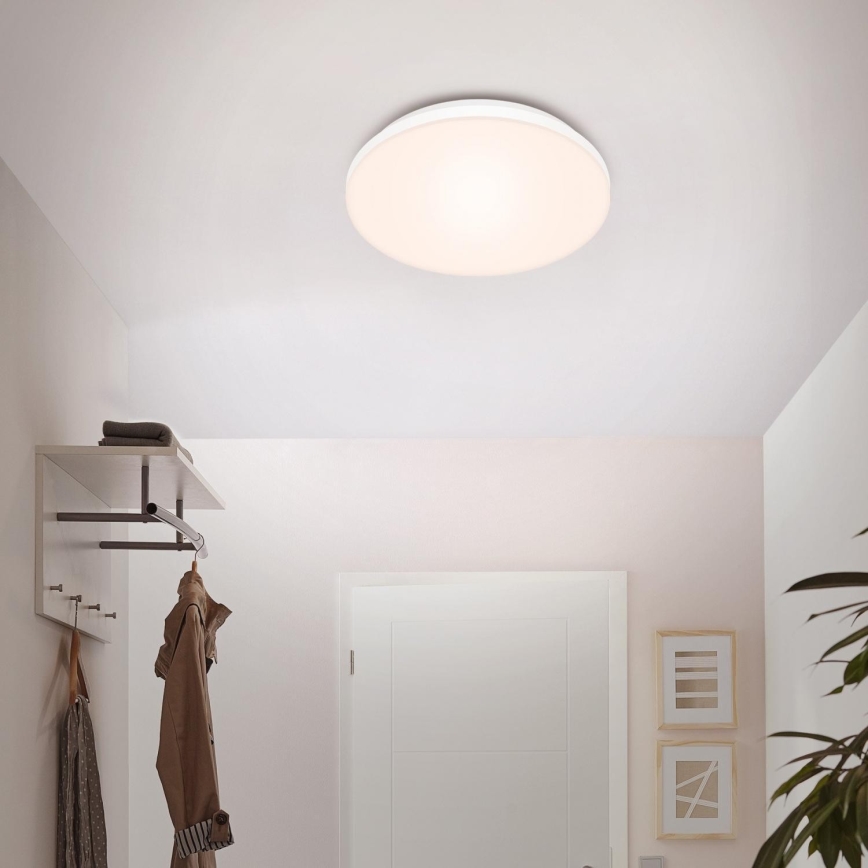 Briloner 7377-016 - Iluminação de teto LED com regulação LED/12W/230V 3000-6500K + comando