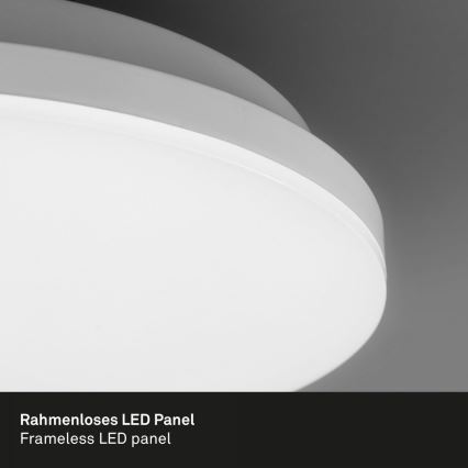 Briloner 7377-016 - Iluminação de teto LED com regulação LED/12W/230V 3000-6500K + comando