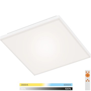 Briloner 7378-016 - Painel LED com regulação LED/12W/230V 3000/4000/6500K + controlo remoto