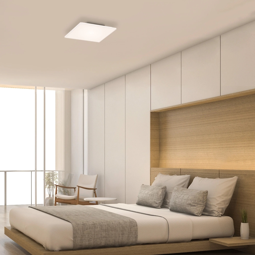 Briloner 7378-016 - Painel LED com regulação LED/12W/230V 3000/4000/6500K + controlo remoto