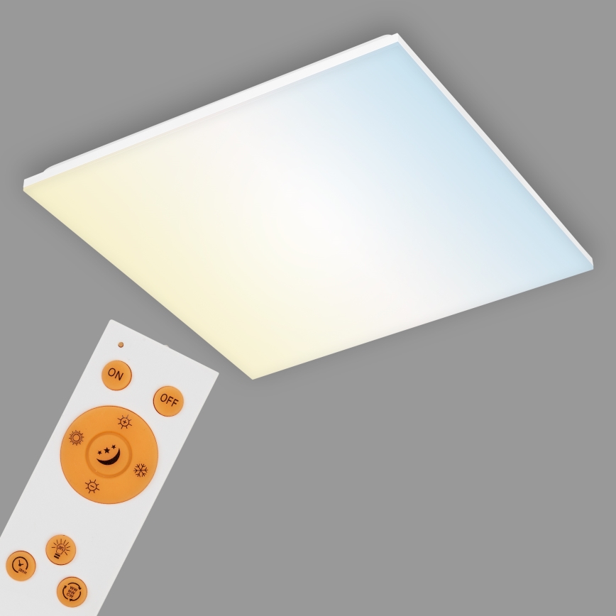 Briloner 7378216 - Painel LED com regulação LED/38W/230V 3000-6500K + comando