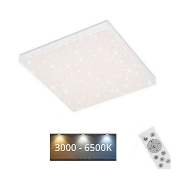 Briloner 7381-016 - Iluminação de teto LED com regulação STARRY SKY LED/15W/230V 3000-6500K + controlo remoto