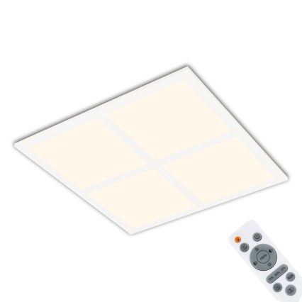 Briloner 7387-016 - Iluminação de teto RGBW com regulação LED/24W/230V 3000-6500K + controlo remoto