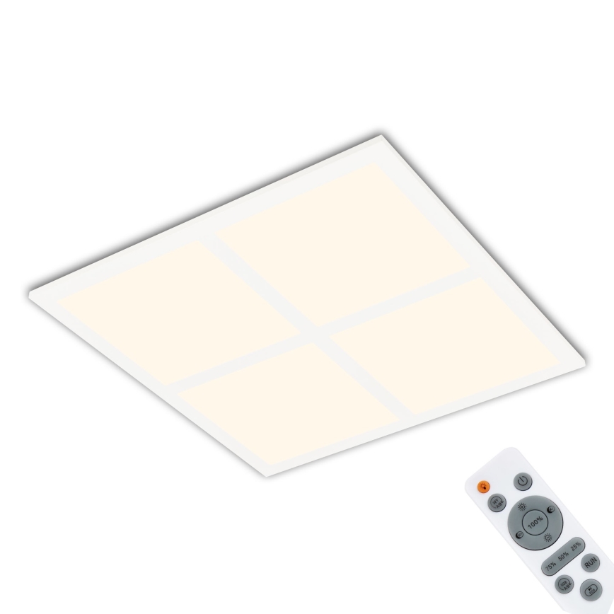 Briloner 7387-016 - Iluminação de teto RGBW com regulação LED/24W/230V 3000-6500K + controlo remoto