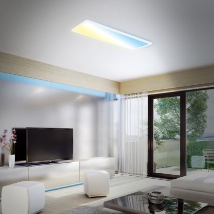 Briloner 7403-016 - Iluminação de teto LED com regulação SLIM LED/23W/230V 2700-6500K + controlo remoto