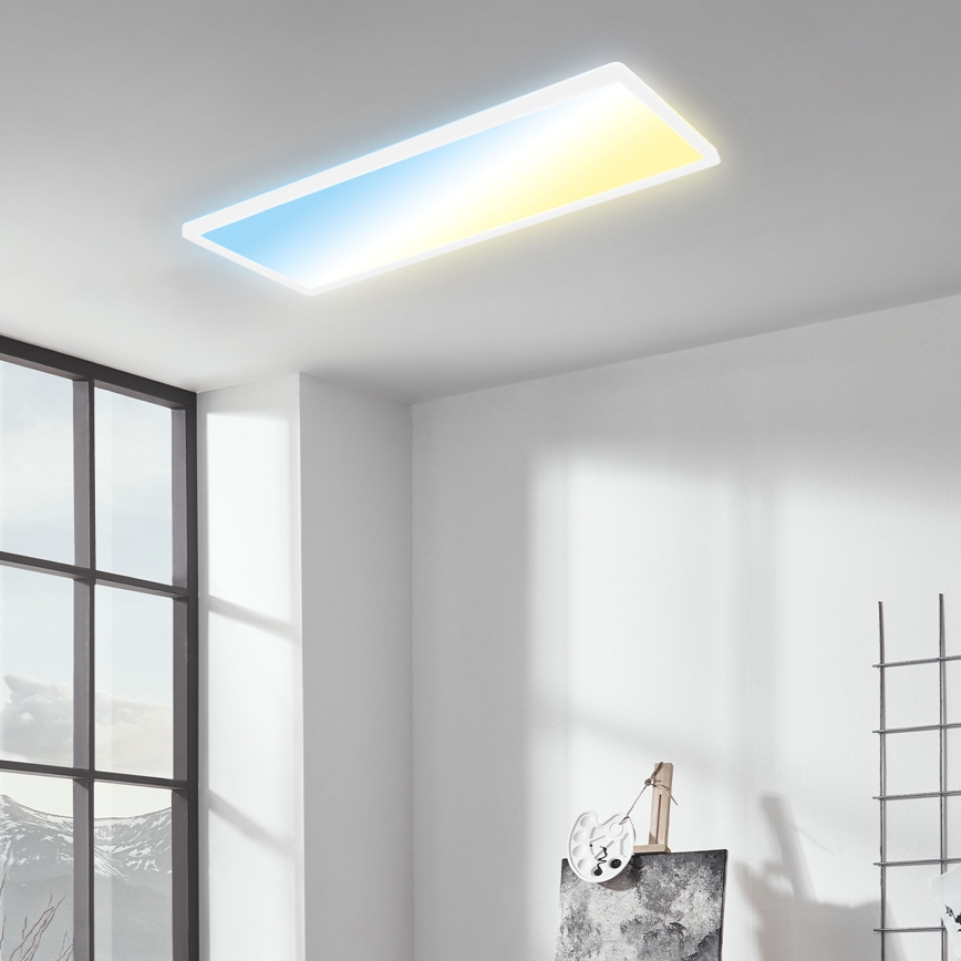 Briloner 7403-016 - Iluminação de teto LED com regulação SLIM LED/23W/230V 2700-6500K + controlo remoto