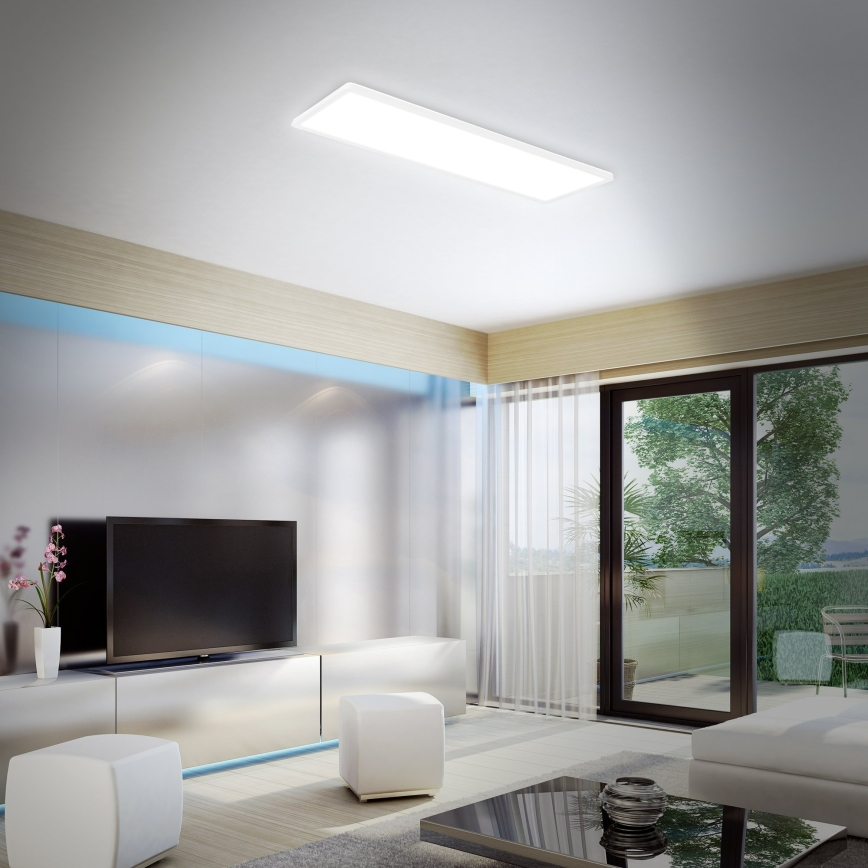 Briloner 7404-016 - Painel LED RGBW dimerizável de sobrepor LED/22W/230V 4000K + controlo remoto