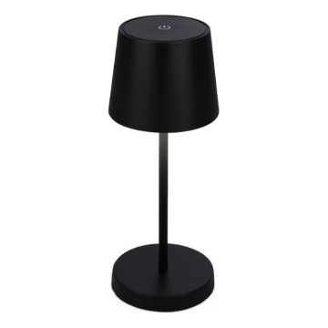 Briloner 7423015 - Candeeiro de mesa de exterior LED RGB com regulação LED/2,6W/5V IP44 preto