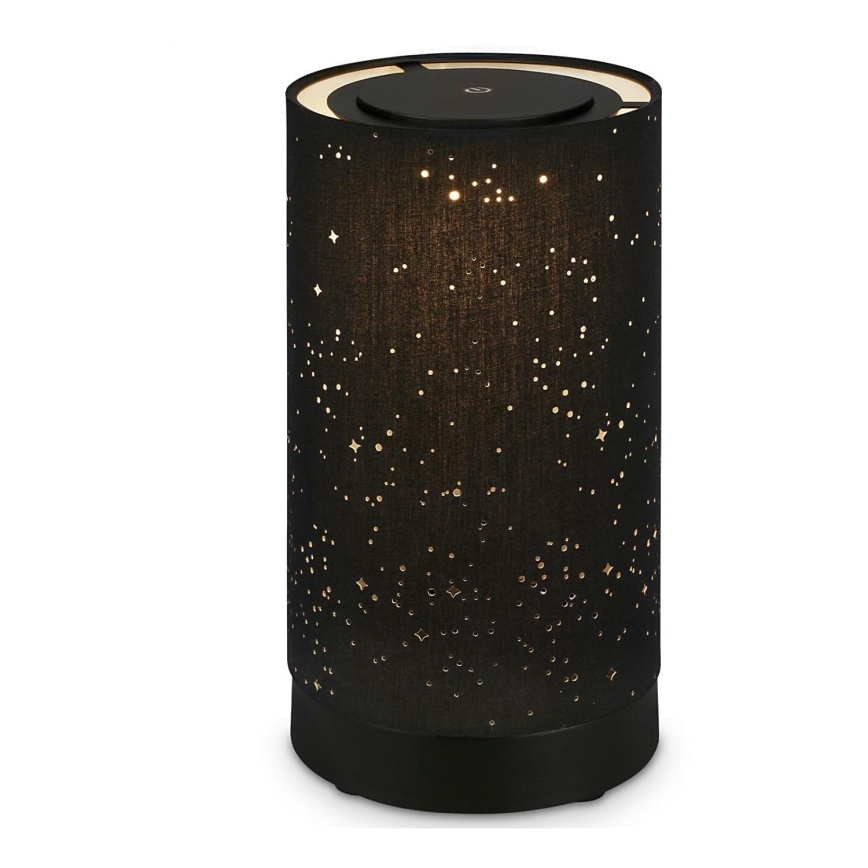 Briloner 7449-015 - LED Regulação exterior táctil candeeiro STARRY SKY LED/3W/5V IP44 preto