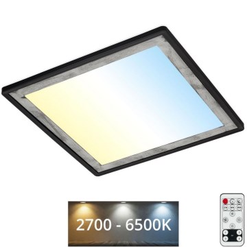 Briloner 7459-414 - Iluminação de teto LED com regulação SLIM LED/22W/230V 2700-6500K + comando