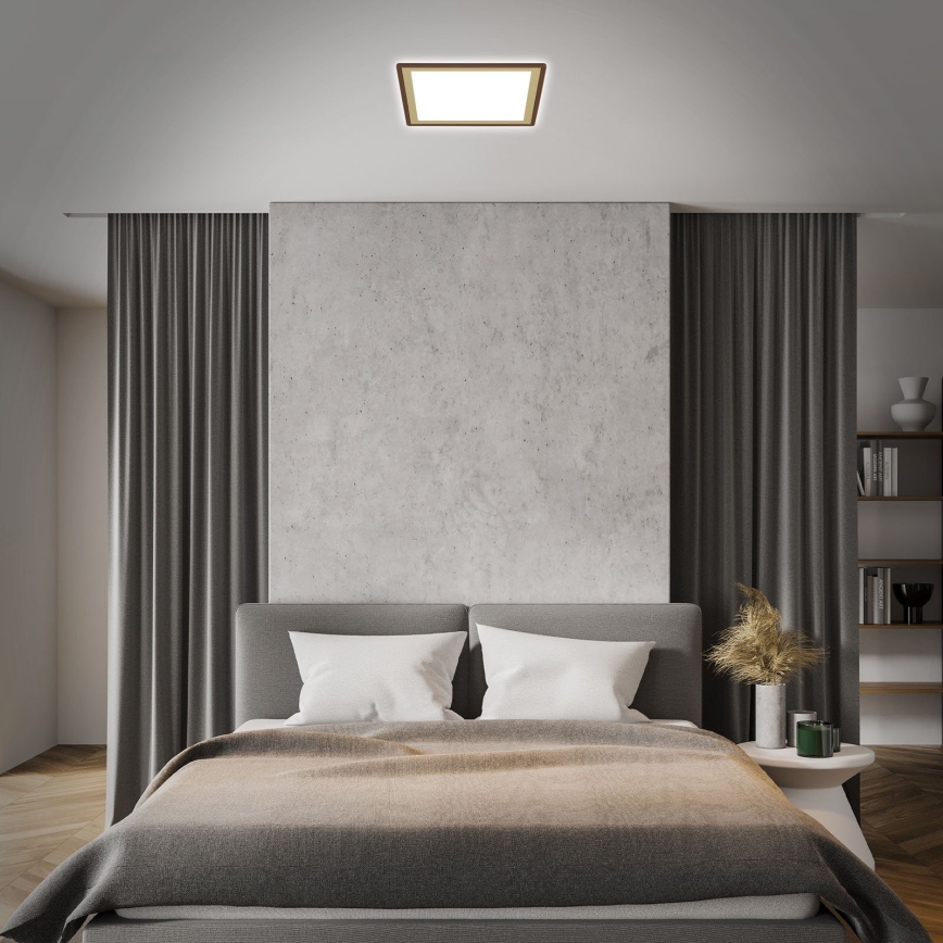 Briloner 7459-417 - Iluminação de teto LED com regulação DECO LED/24W/230V 2700-6500K + controlo remoto