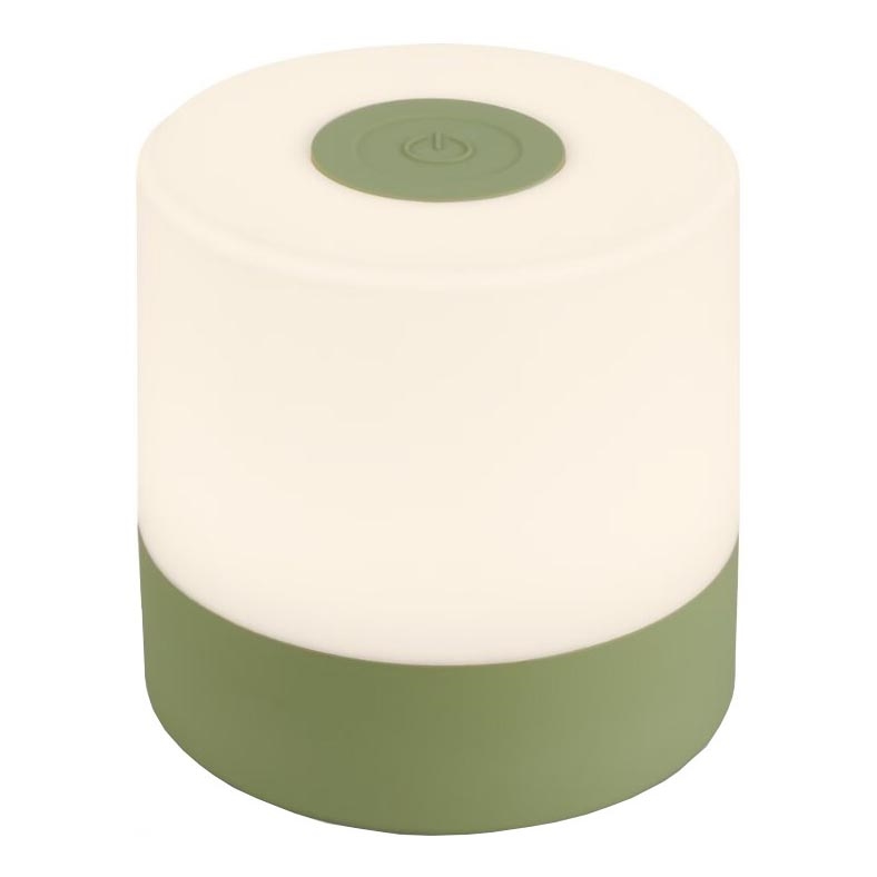 Briloner 7461019 - Candeeiro de mesa para exterior LED com regulação LED/2W/5V IP44 verde
