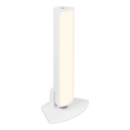 Briloner 7474-016 - Lâmpada de mesa exterior LED tátil dimmerizável recarregável 2 em 1 LED/7W/5V 2x2200 mAh USB 3000K IP44 branca