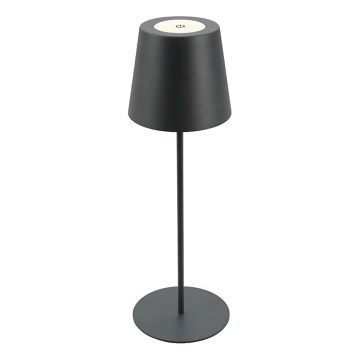 Briloner 7508015 - Candeeiro de mesa LED para exterior com regulação 2em1 LED/2,5W/5V IP44 antracite