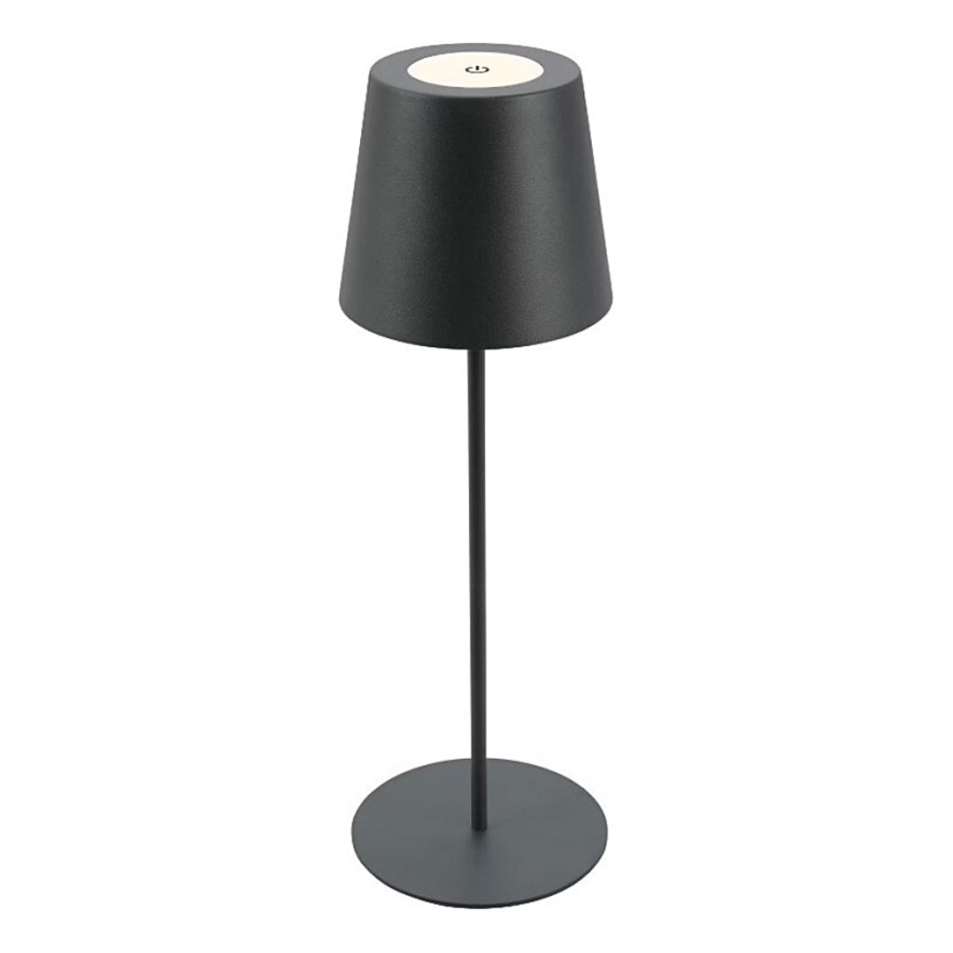 Briloner 7508015 - Candeeiro de mesa LED para exterior com regulação 2em1 LED/2,5W/5V IP44 antracite