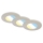Briloner 7598032 - CONJUNTO 3x Focos de encastrar LED para casa de banho  LED/4,9W/230V IP44 2700/4000/6500K cromado mate