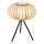 Briloner 7759011 - Candeeiro de mesa 1xE27/10W/230V bambu