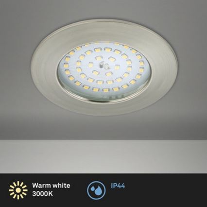 Briloner 8310-012 - Foco de encastrar de casa de banho LED LED/10,5W/230V IP44