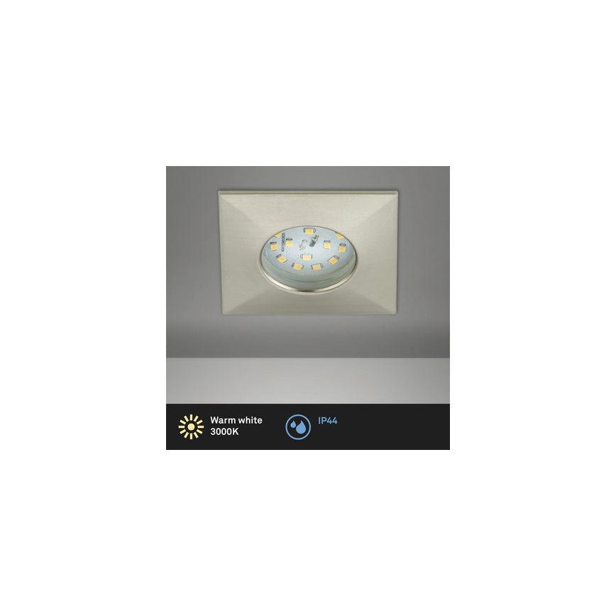 Briloner 8313-012 - Foco de encastrar LED para casa de banho  LED/5W/230V IP44 cromado mate