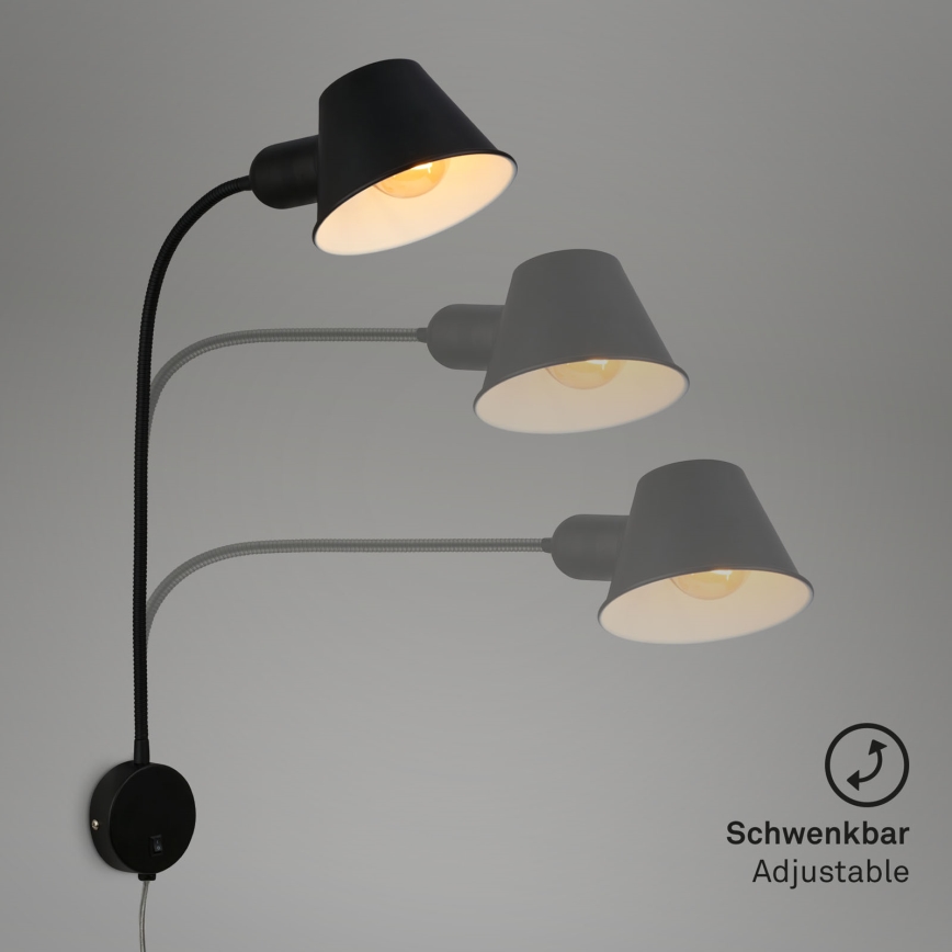 Briloner - Candeeiro de parede BRELLO 1xE27/10W/230V