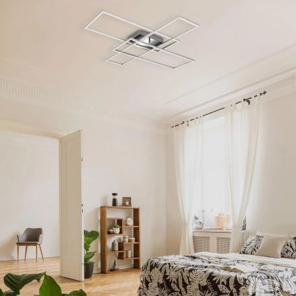 Briloner - Candelabro integrado LED com regulação FRAME LED/50W/230V