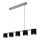 Briloner - Candelabro suspenso LURI 5xE14/25W/230V árvore da borracha