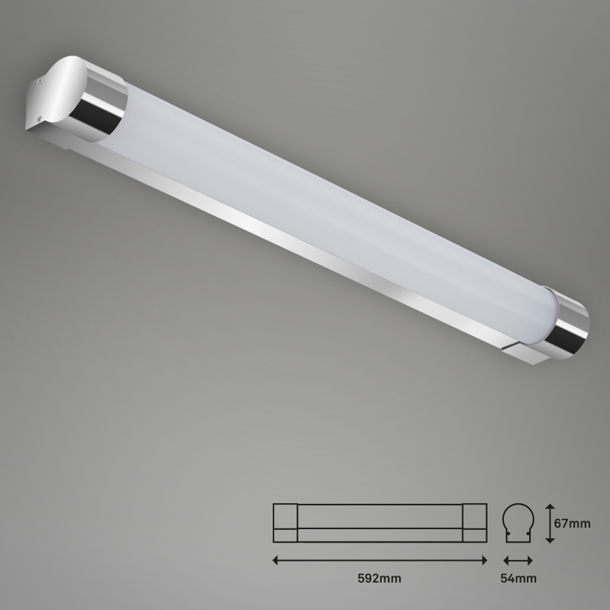 Briloner - Iluminação de espelho de casa de banho LED SPLASH LED/10W/230V IP44