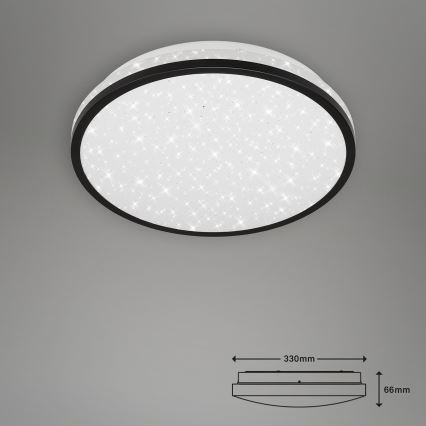 Briloner - Iluminação de teto de casa de banho LED STARRY SKY LED/12W/230V IP44