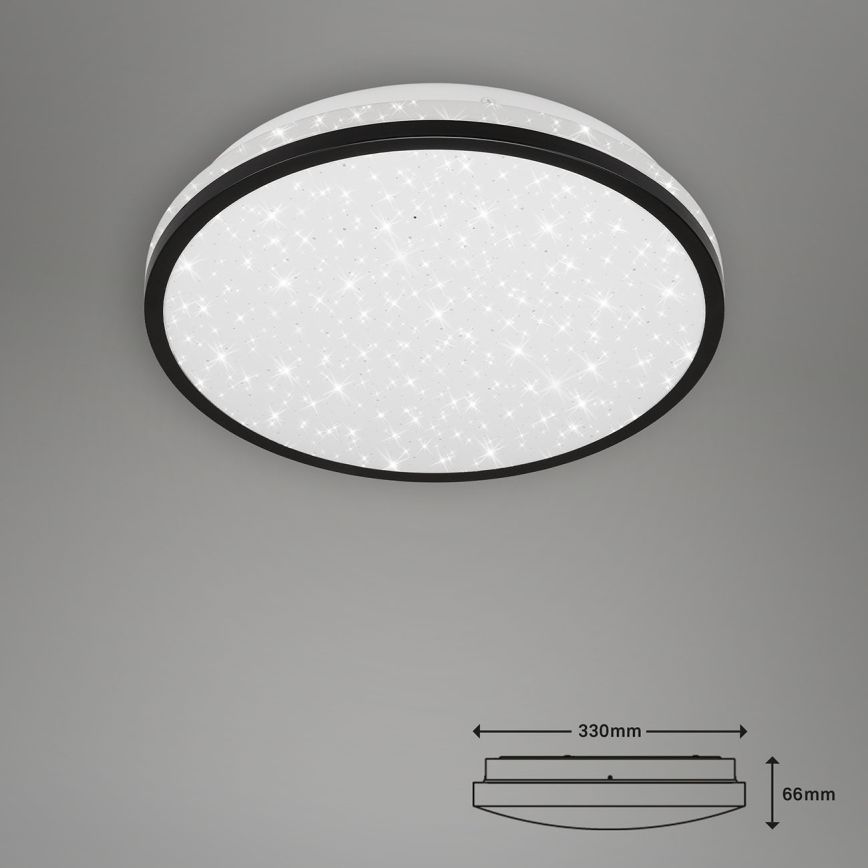 Briloner - Iluminação de teto de casa de banho LED STARRY SKY LED/12W/230V IP44