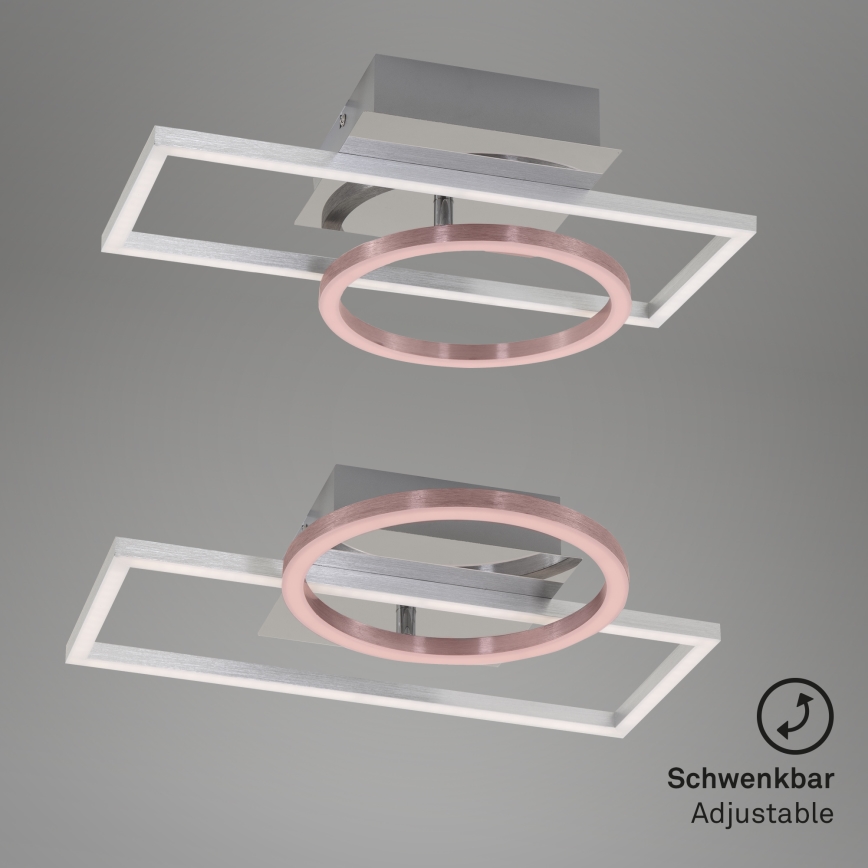 Briloner - Iluminação de teto LED com regulação FRAMES LED/19W/230V