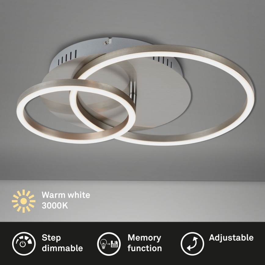 Briloner - Iluminação de teto LED com regulação FRAMES LED/24,5W/230V