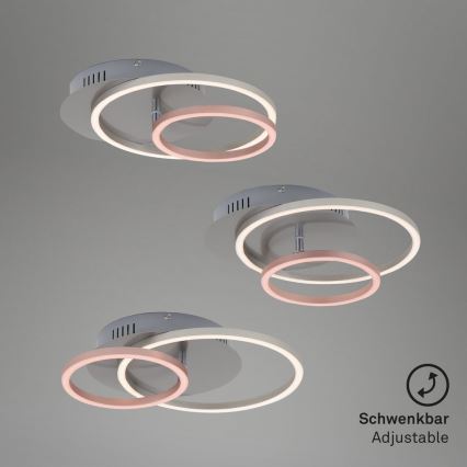 Briloner - Iluminação de teto LED com regulação FRAMES LED/24,5W/230V